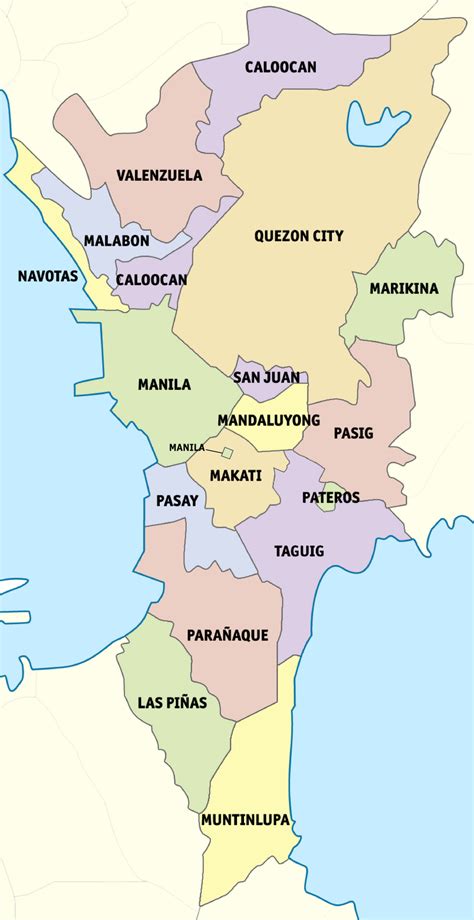 what are the 17 cities in metro manila|Outline of Metro Manila .